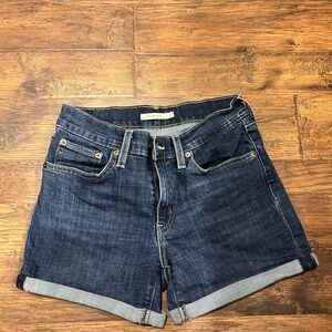 Denim Blue Women's Shorts